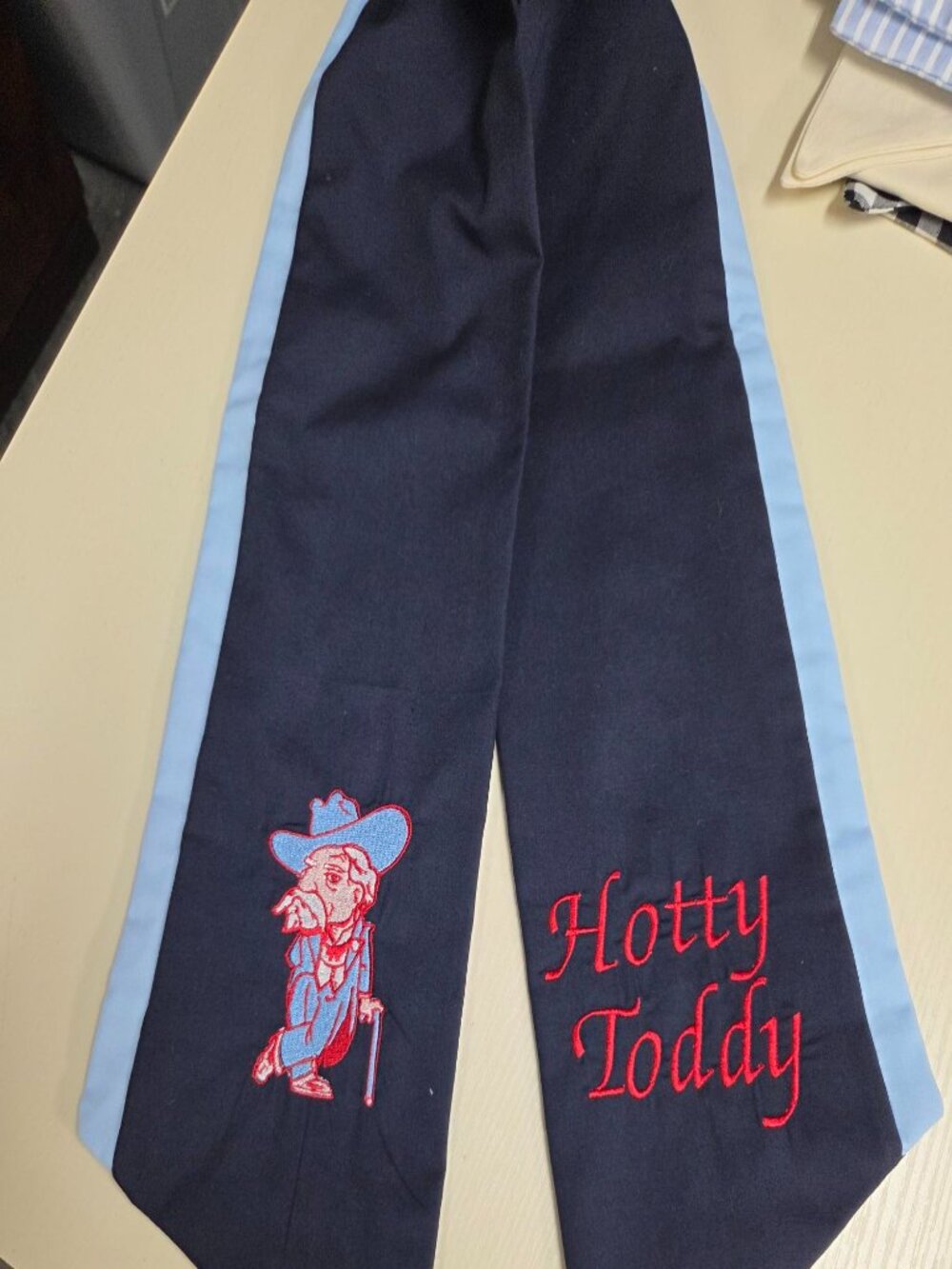 Two-toned Ole Miss Wreath Sash--$30, plus shipping